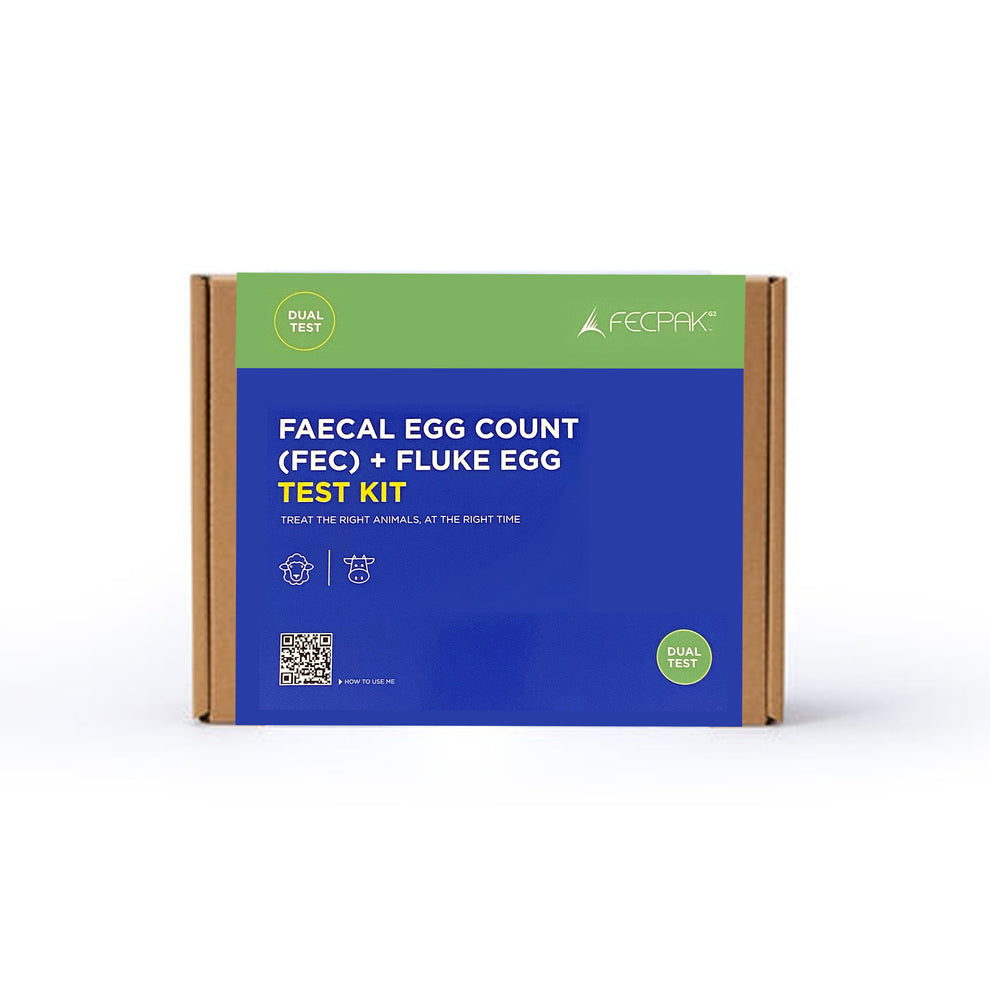 Faecal Egg Count (FEC) + Fluke Egg Dual Test Kit www.fecpakshop.co.uk ...